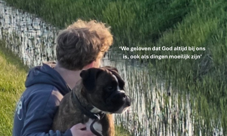 ‘We geloven dat God altijd bij ons is, ook als dingen moeilijk zijn’