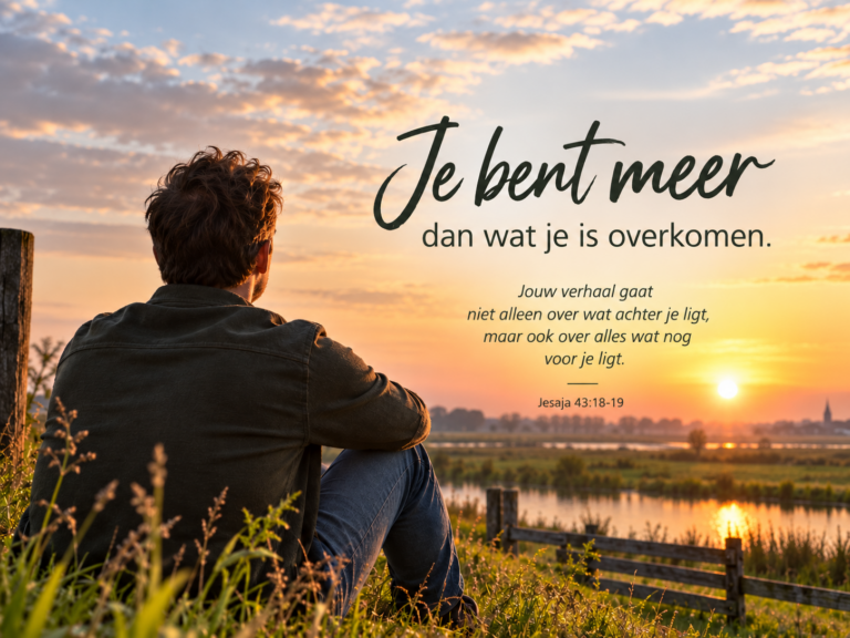 Je bent meer dan wat je is overkomen!